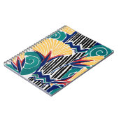 アールヌーボー植物学デザイン ノートブック (左側)