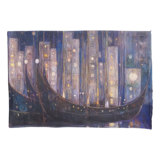 アールヌーボー標準ピロー独身のケース 枕カバー (正面)