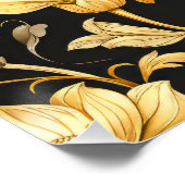 アールヌーボー模様 ポスター (コーナー)