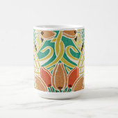 アールヌーボー模様#11 コーヒーマグカップ (中央)