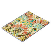 アールヌーボー模様#11 ノートブック (左側)