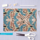 アールヌーボー模様#12 薄葉紙 (クラフト)