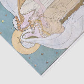 アールヌーボー母の娘の女性ムーンデカップージ 薄葉紙 (詳細)