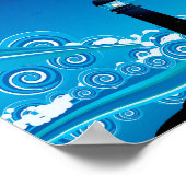 アールヌーボー灯台 ポスター (角)