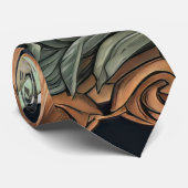 アールヌーボー犬 ネクタイ (ロール)