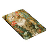 アールヌーボー猫 マグネット (右側)