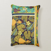 アールヌーボー秋のフローラエレガントグルパー アクセントクッション (裏面(縦))