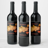 アールヌーボー秋シュコーンススパイダーウェブアントンセダー ワインラベル (ボトル)