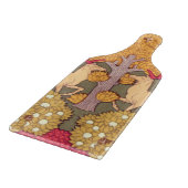 アールヌーボー秋メープルツリーディアヴィンテージ秋 カッティングボード (角)