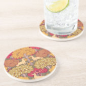 アールヌーボー秋メープルツリーディア秋ヴェルヌイユ コースター