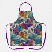 アールヌーボー紫斑炎 エプロン (正面)