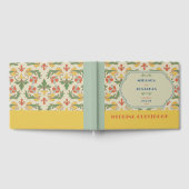 アールヌーボー結婚ズ ゲストブック (全面)