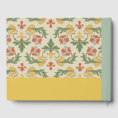 アールヌーボー結婚ズ ゲストブック (裏面)