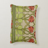 アールヌーボー縁どフローラ アクセントクッション (裏面(縦))