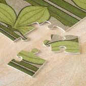 アールヌーボー縁どフローラ ジグソーパズル (側面)