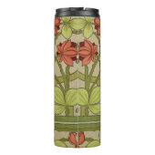 アールヌーボー縁どフローラ タンブラー (裏面)