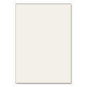 アールヌーボー繊細な雪だるま テーブルナンバー (裏面)