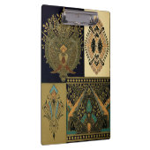 アールヌーボー織り柄クリストファー・ドレッサー クリップボード (右)