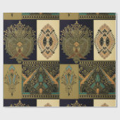 アールヌーボー織り柄クリストファー・ドレッサー ラッピングペーパー (フラット)