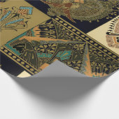 アールヌーボー織り柄クリストファー・ドレッサー ラッピングペーパー (角)