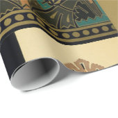 アールヌーボー織り柄クリストファー・ドレッサー ラッピングペーパー (ロールコーナー)