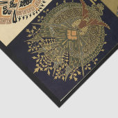 アールヌーボー織り柄クリストファー・ドレッサー 薄葉紙 (詳細)