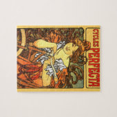 アールヌーボー自転車ミュシャアート ジグソーパズル (横)