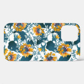アールヌーボー花の柄。 Case-Mate iPhoneケース (裏面 (横))