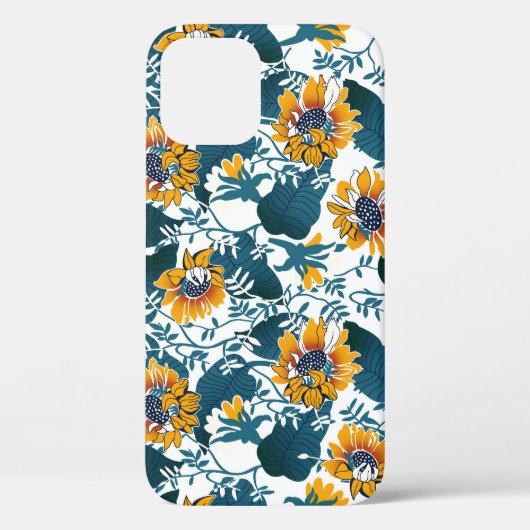 アールヌーボー花の柄。 Case-Mate iPhoneケース (裏面)
