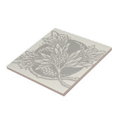 アールヌーボー花フローラミニマリズム タイル (側面)