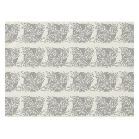 アールヌーボー花フローラミニマリズム テーブルクロス (正面(横))