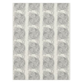 アールヌーボー花フローラミニマリズム テーブルクロス (正面)