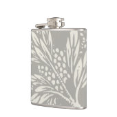 アールヌーボー花フローラミニマリズム フラスク (左)