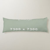 アールヌーボー花フローラミニマリズム ボディピロー (正面)