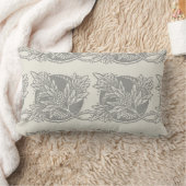 アールヌーボー花フローラミニマリズム ランバークッション (ブランケット)