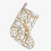 アールヌーボー花鳥 スモールクリスマスストッキング (正面 (吊り時))