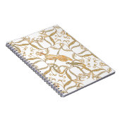 アールヌーボー花鳥 ノートブック (右側)