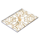 アールヌーボー花鳥 ノートブック (左側)