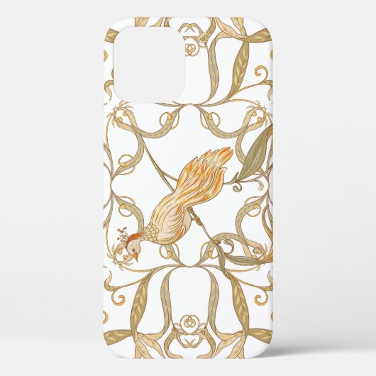 アールヌーボー花鳥 Case-Mate iPhoneケース (裏面)