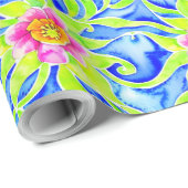 アールヌーボー芸術的ボーフローラ ラッピングペーパー (ロールコーナー)
