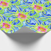 アールヌーボー芸術的ボーフローラ ラッピングペーパー (角)