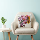 アールヌーボー蘭（ひまわり） クッション (椅子)