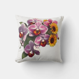 アールヌーボー蘭（ひまわり） クッション