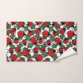 アールヌーボー虫 バスタオルセット (ハンドタオル)