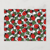 アールヌーボー虫 ポストカード (正面)