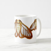 アールヌーボー蛾の女 コーヒーマグカップ (正面右)