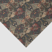 アールヌーボー蝶の蛾 薄葉紙 (詳細)