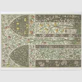 アールヌーボー装飾レモンデクページ紙 薄葉紙