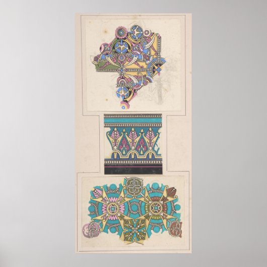 アールヌーボー装飾美術クリストファー・ドレッサー ポスター (正面)