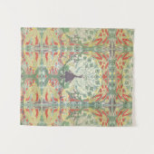 アールヌーボー誇りを持ったピーコックヴィンテージ壁紙 タペストリー (正面(横))